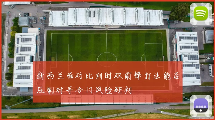 新西兰面对比利时双前锋打法能否压制对手冷门风险研判